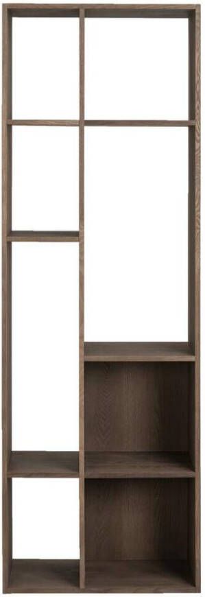 Leen Bakker Kast Kenzi walnoot 177x59x38 cm