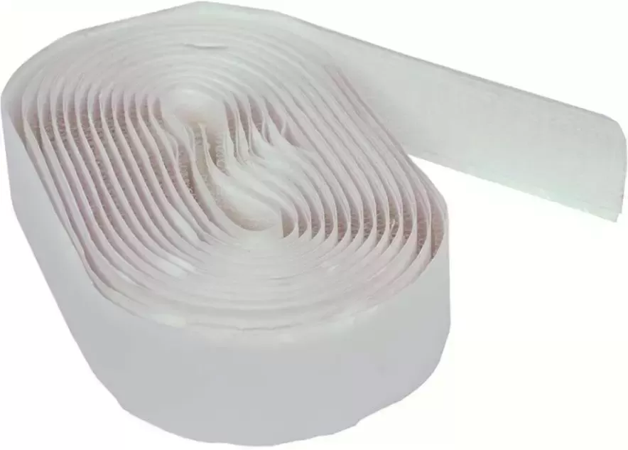 Leen Bakker Klittenband Zelfklevend 20mm 280cm wit