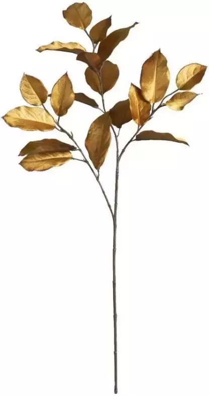 Leen Bakker Kunsttak Mulberry blad amber 85 cm