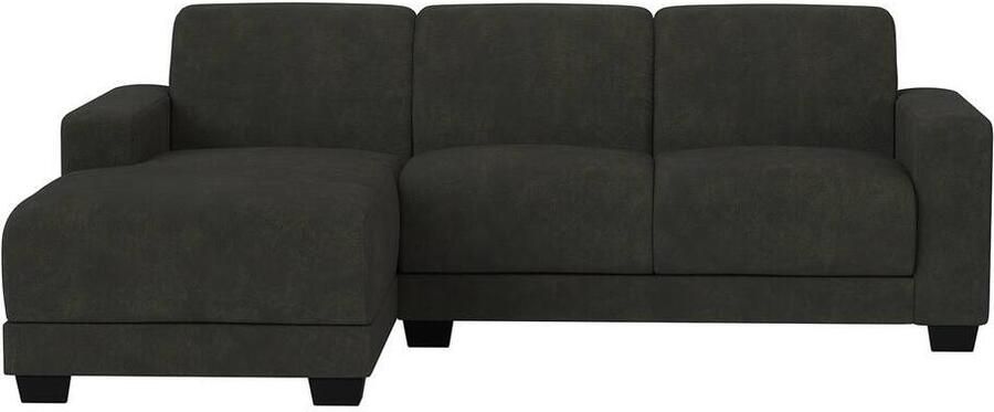 Leen Bakker Bank Aberdeen met chaise longue links Preston antraciet