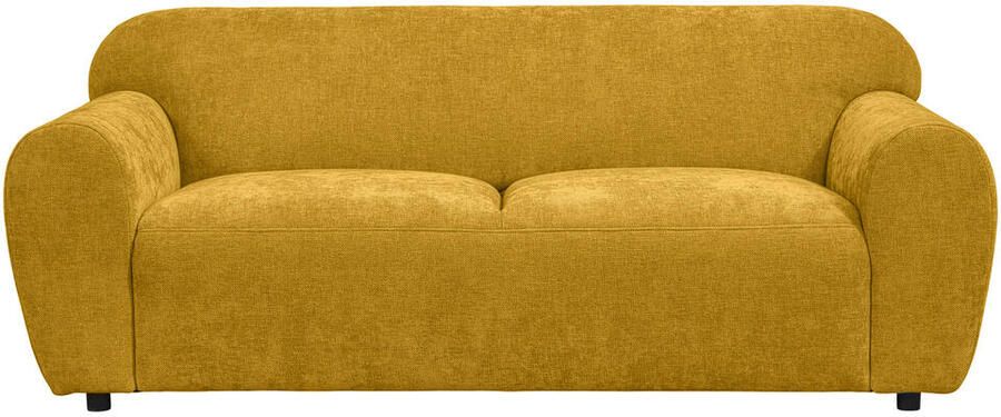 Leen Bakker Bank Bibi 3-zits stof Glory okergeel