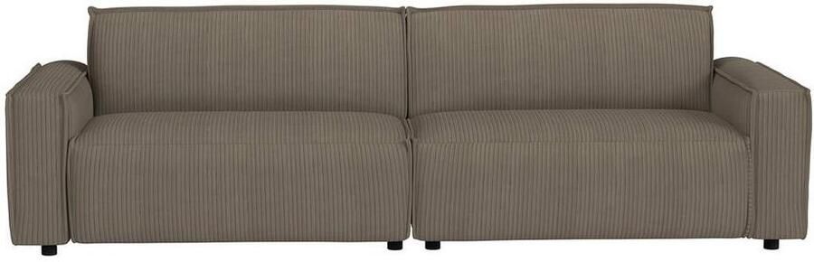 Leen Bakker Bank Brooklyn 3-zits Soop taupe