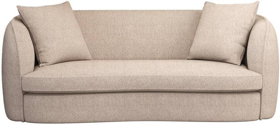 Leen Bakker Bank Enzio 3 5-zits stof Wales taupe