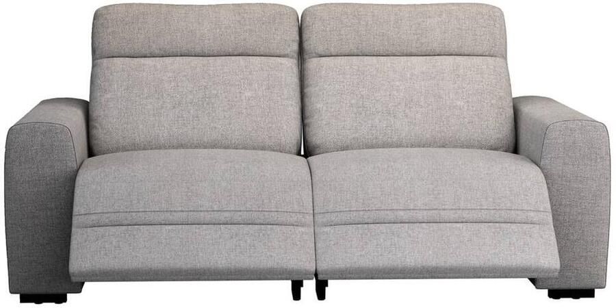 Leen Bakker Bank James verstelbaar 3-zits stof Belfast grijs