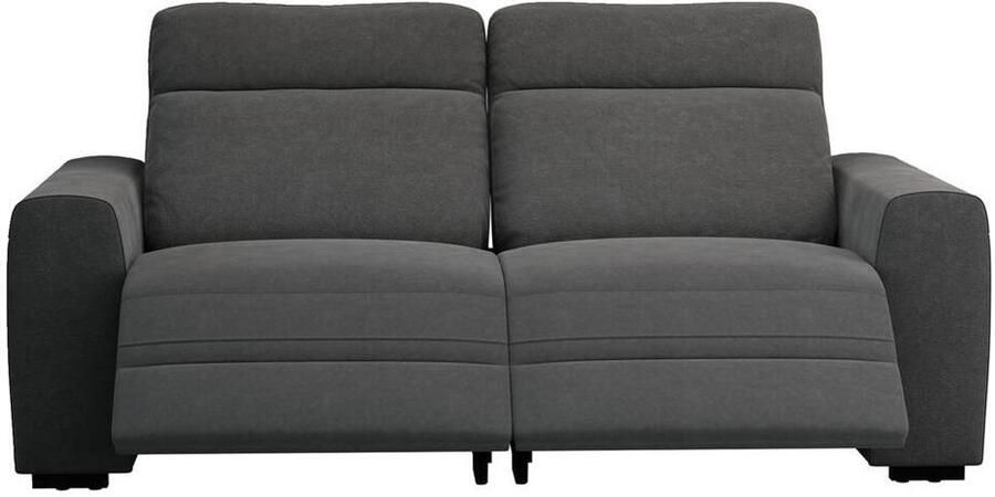 Leen Bakker Bank James verstelbaar 3-zits stof Supple antraciet