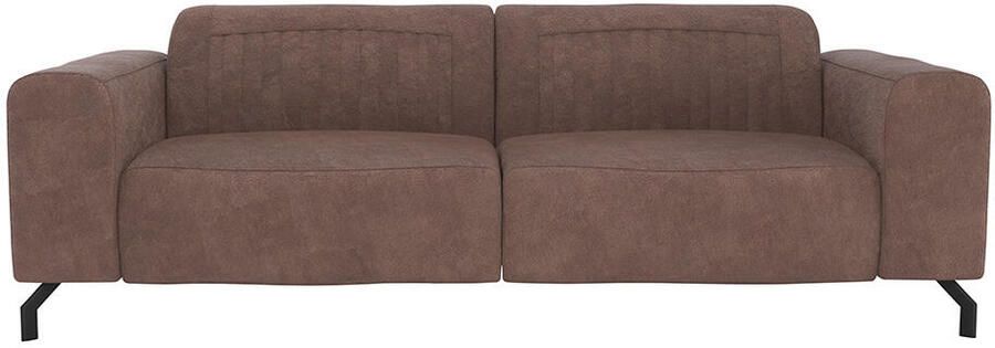 Leen Bakker Bank Otis 3-zits koffie bruin