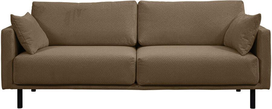 Leen Bakker Bank Siem 3-zits stof Egon bruin