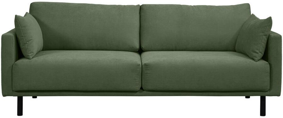 Leen Bakker Bank Siem 3-zits stof Fjord groen
