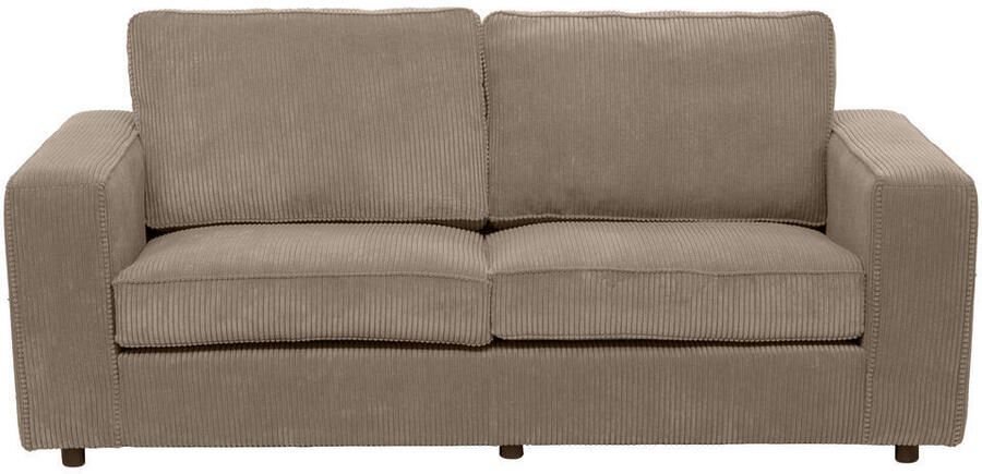 Leen Bakker Bank Stuttgart 3-zits taupe