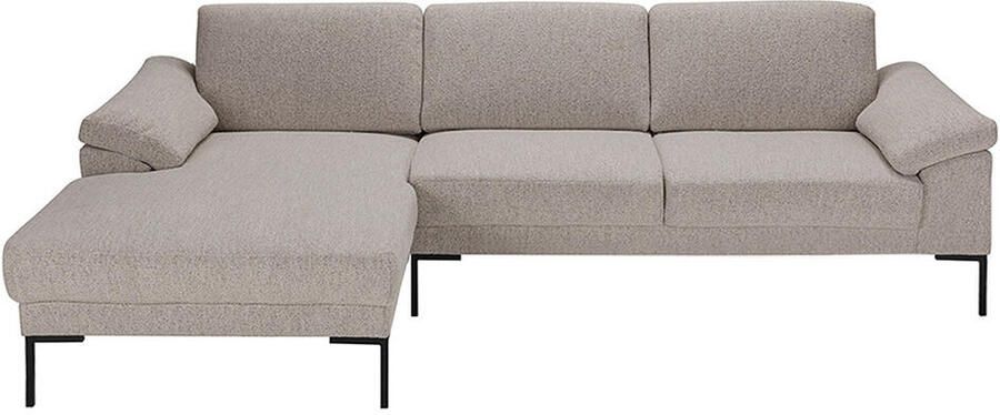 Leen Bakker Bank Tom met chaise longue links Java beige