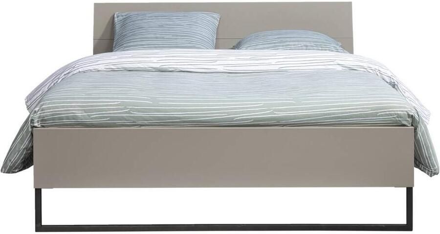 Leen Bakker Bed Dex kiezel 180x200 cm