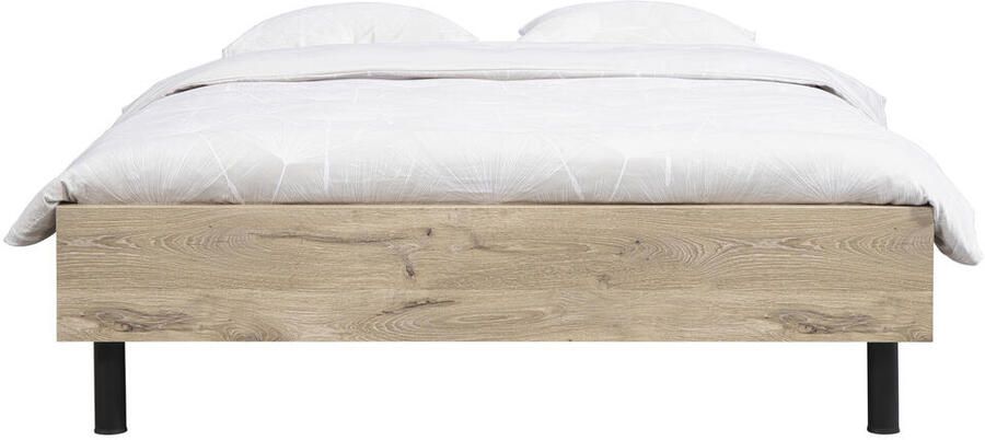 Leen Bakker Bed Nova Comfort eikenkleur 160x200 cm
