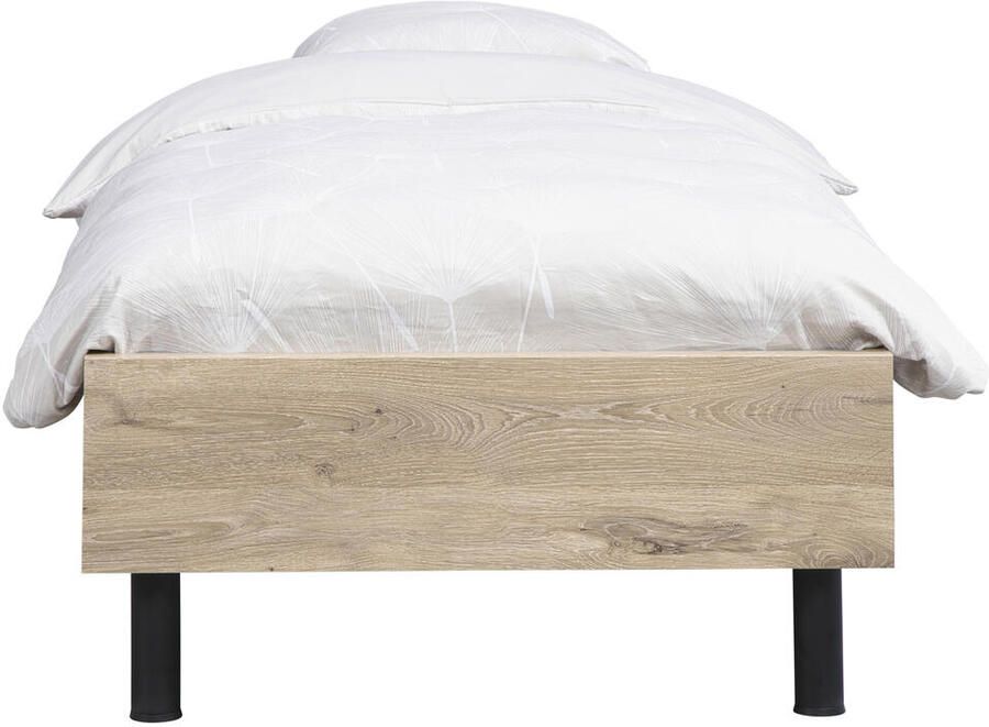 Leen Bakker Bed Nova Comfort eikenkleur 90x200 cm