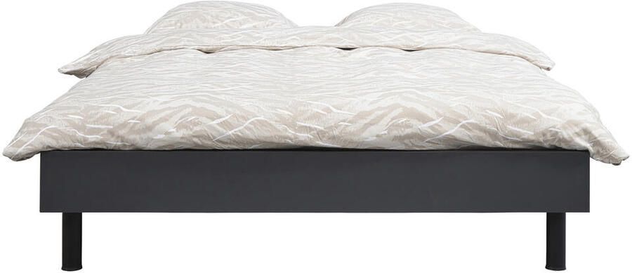 Leen Bakker Bed Nova grafietkleur 140x200 cm