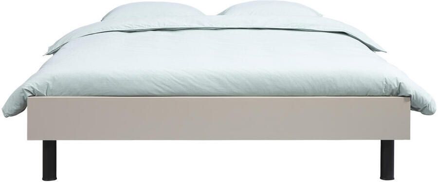 Leen Bakker Bed Nova kiezelkleur 140x200 cm