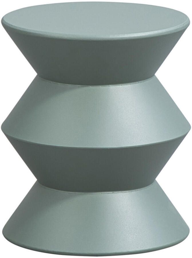 Leen Bakker Bijzettafel Malaga groen 36xØ30 5 cm