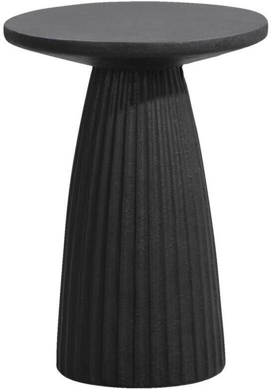 Leen Bakker Bijzettafel Pascal zwart 46x34x34 cm