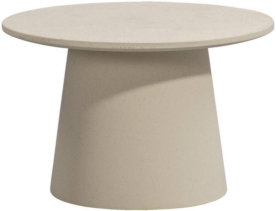 Leen Bakker Bijzettafel Thibaut beige 38xØ60 cm