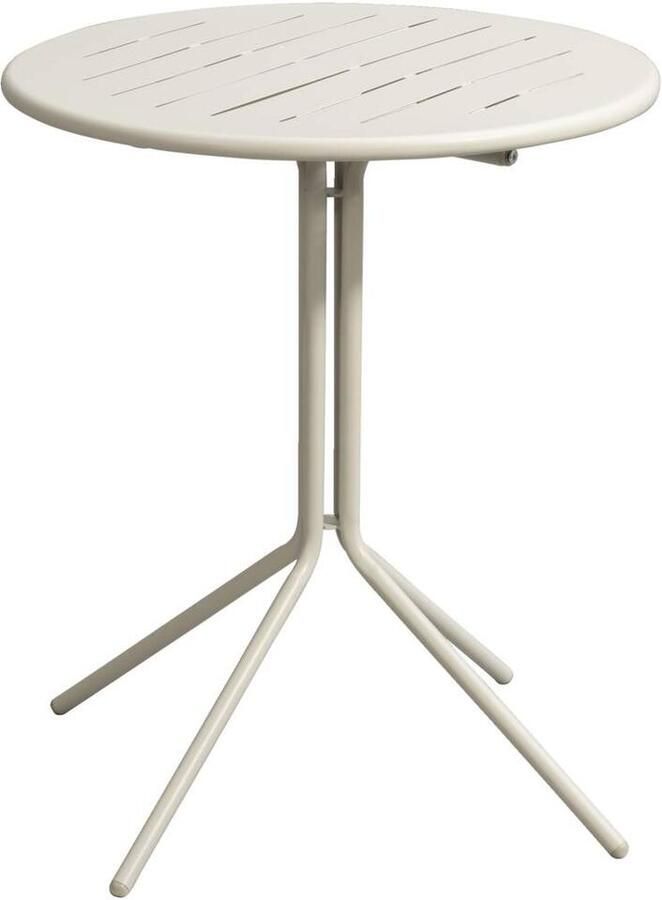 Leen Bakker Bistrotafel Vence zand 70xØ60 cm