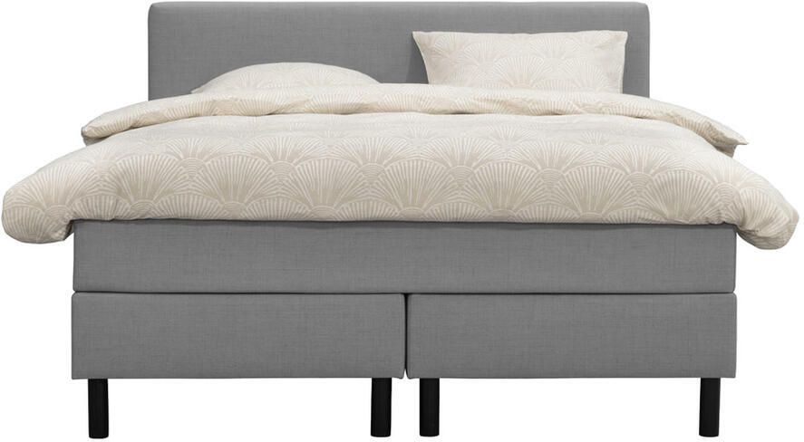 Leen Bakker Boxcombinatie Varberg 5-delig grijs 140x200 cm