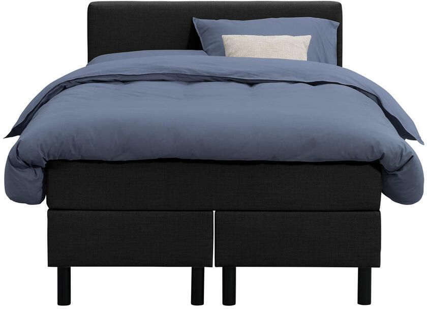 Leen Bakker Boxcombinatie Varberg 5-delig zwart 120x200 cm