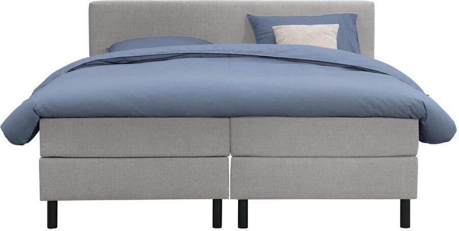 Leen Bakker Boxcombinatie Varberg 6-delig grijs 180x200 cm