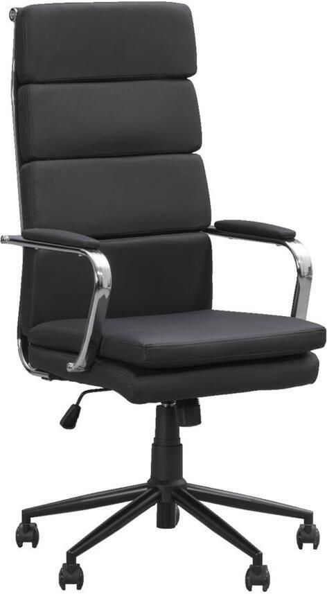 Leen Bakker Bureaustoel Nikki PU zwart