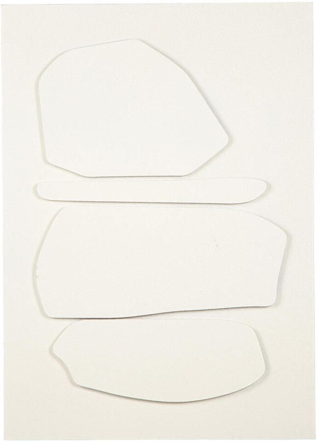 Leen Bakker Decopaneel Nordic off-white mdf 70x50 cm