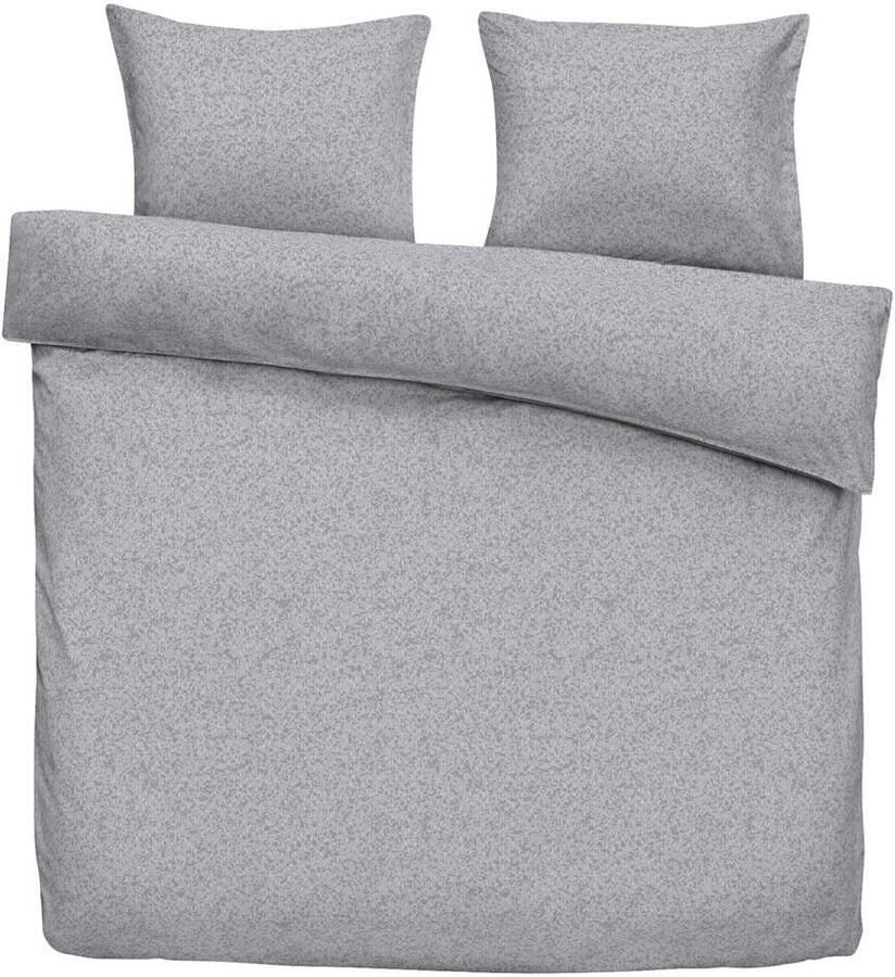 Leen Bakker Dekbedovertrek Guus grijs 200x200 220 cm