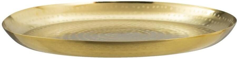 Leen Bakker Dienblad Grado goud Ø50 cm