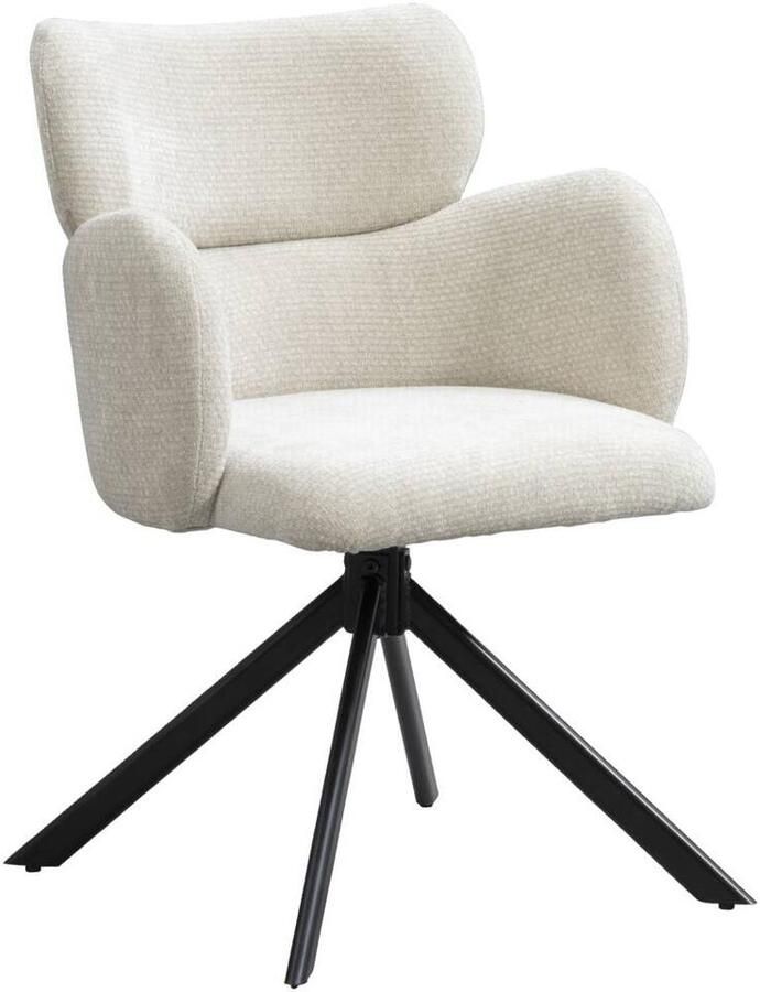 Leen Bakker Eetkamerstoel Coco beige