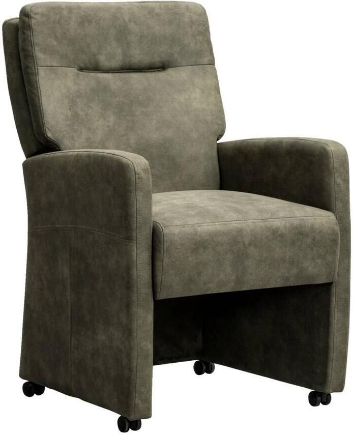 Leen Bakker Eetkamerstoel Daniel groen