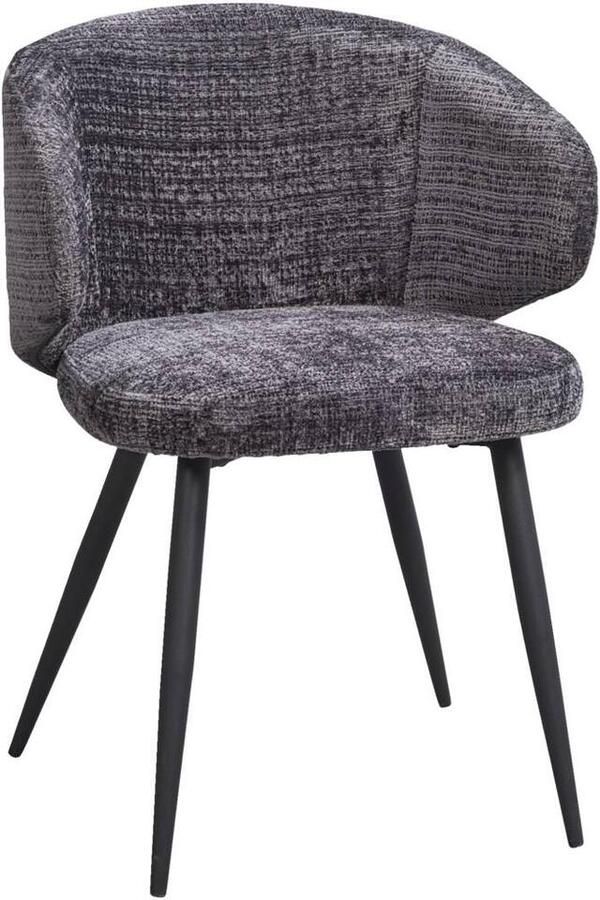 Leen Bakker Eetkamerstoel Demi antraciet