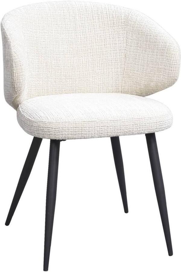 Leen Bakker Eetkamerstoel Demi crème