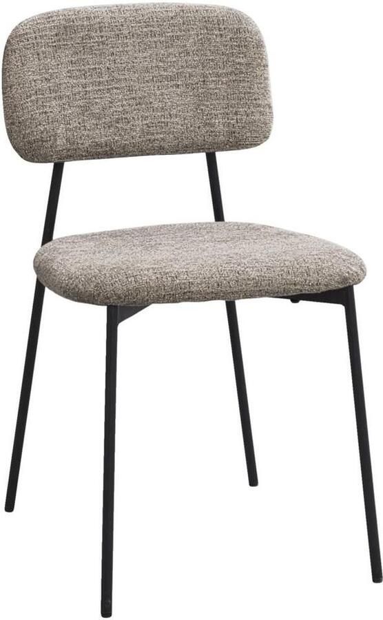 Leen Bakker Eetkamerstoel Maud grijs