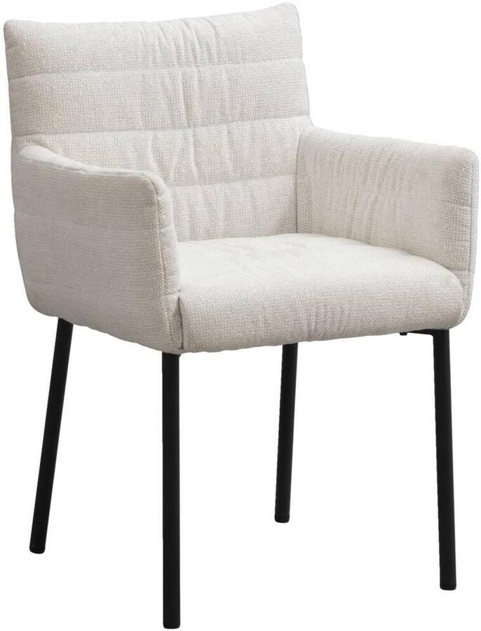 Leen Bakker Eetkamerstoel Mees crème