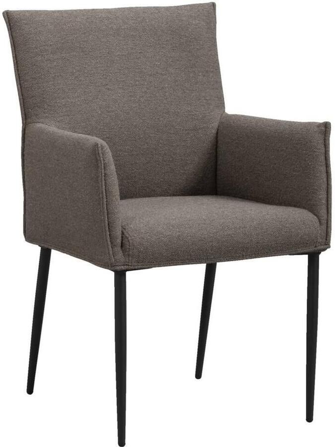 Leen Bakker Eetkamerstoel Teun taupe