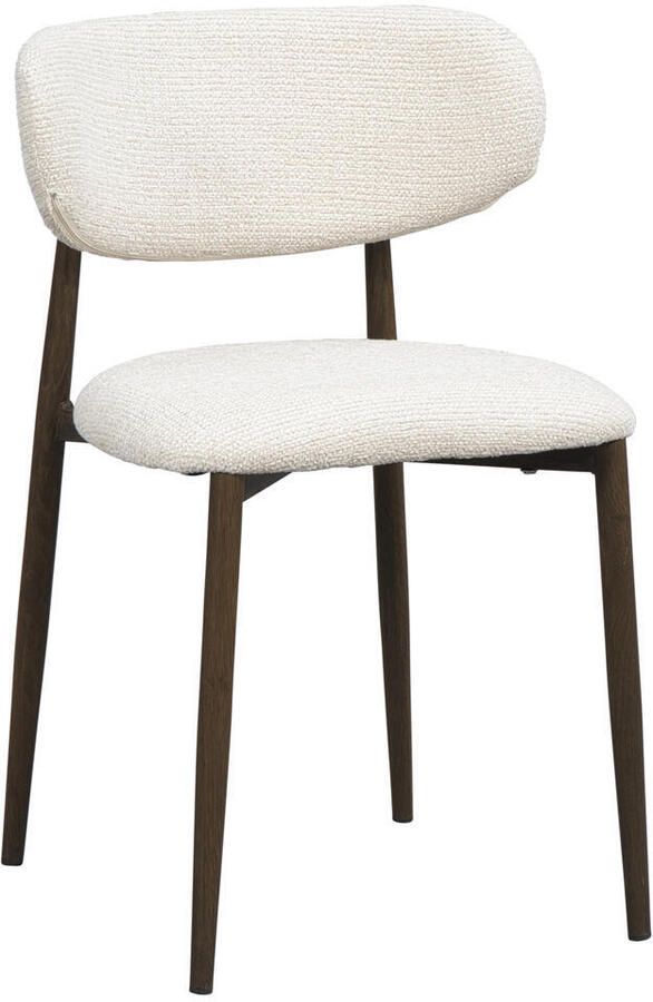 Leen Bakker Eetkamerstoel Tibor crème