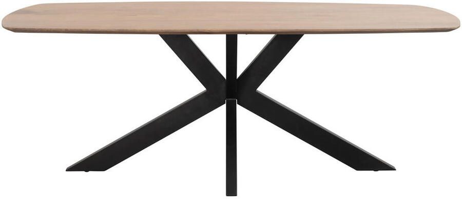 Leen Bakker Eetkamertafel Trevora ovaal mangohout 230x100 cm