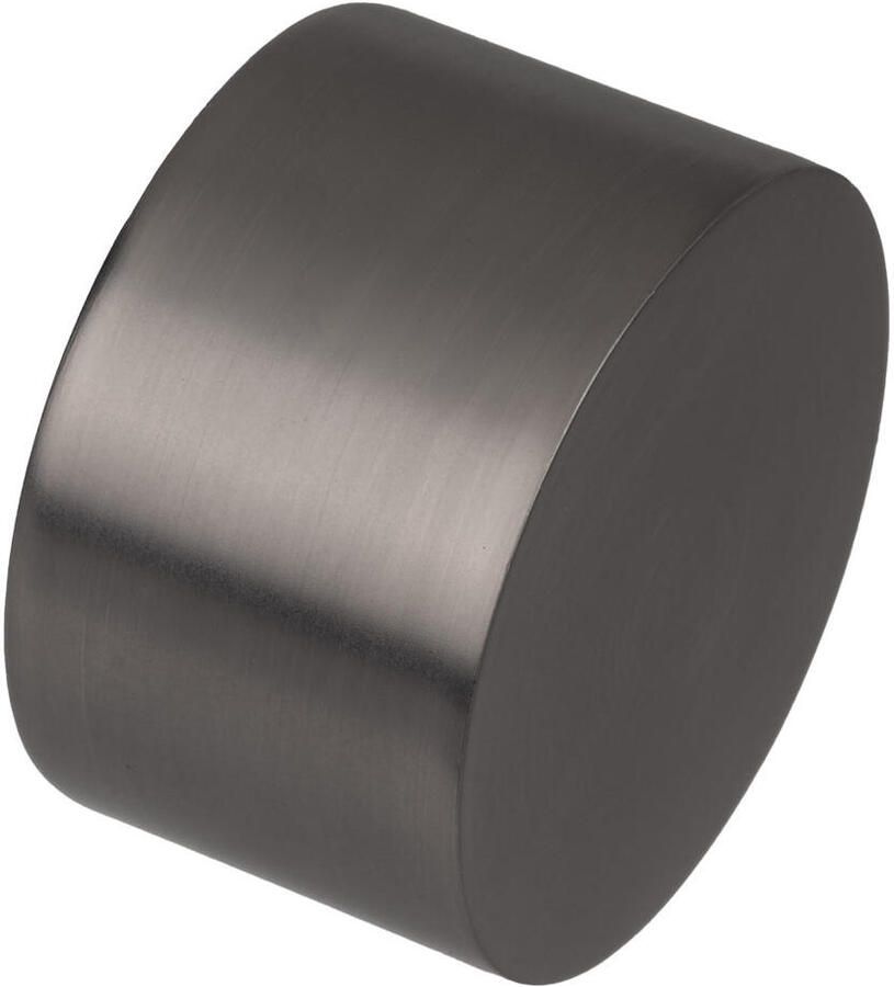 Leen Bakker Eindknop gordijnroede gun metal Ø28 mm S 2 (2016384)