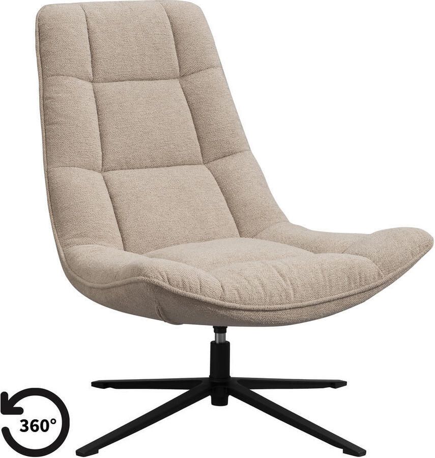 Leen Bakker Fauteuil Emily zand