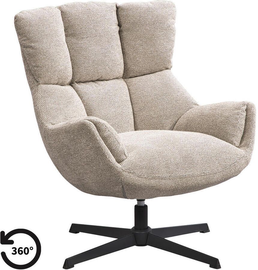 Leen Bakker Fauteuil Hidde beige