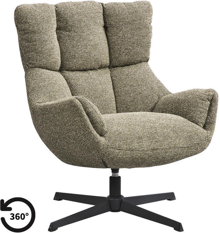 Leen Bakker Fauteuil Hidde groen
