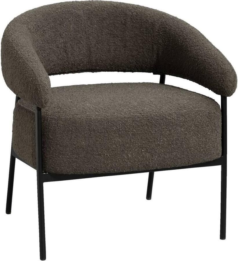 Leen Bakker Fauteuil Nola antraciet