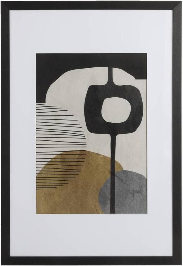 Leen Bakker Fotolijst Haarlem zwart 61x91 5 cm