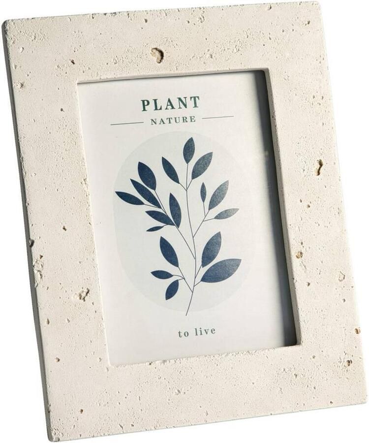 Leen Bakker Fotolijst Nordic off-white 25x20x2 cm