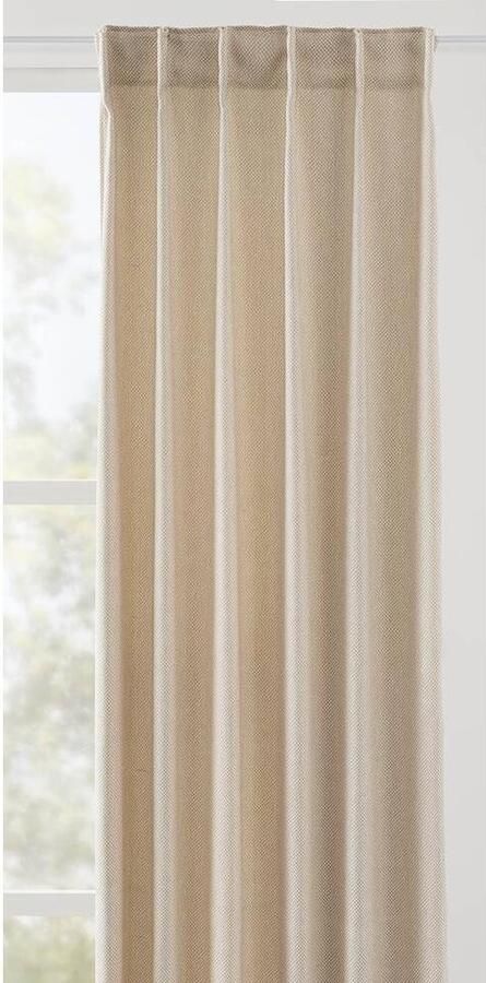 Leen Bakker Gordijn Kaat semi verduisterend beige 140x280 cm