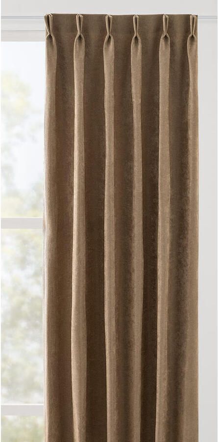 Leen Bakker Gordijnstof Igone lichtdoorlatend taupe