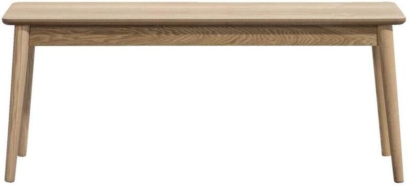 Leen Bakker Halbankje Fenna naturel 110x32x45 cm