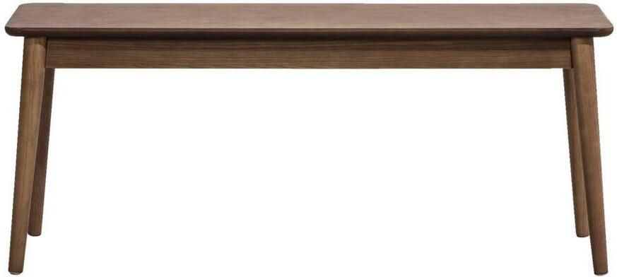 Leen Bakker Halbankje Fenna walnoot 110x32x45 cm